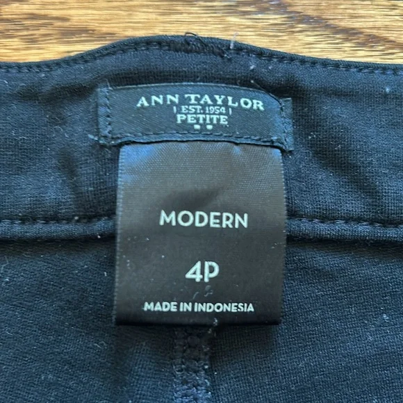 Ann Taylor Modern Black Pants - Picture 3 of 5